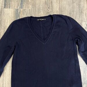 rag & bone dark navy V-Neck Sweater